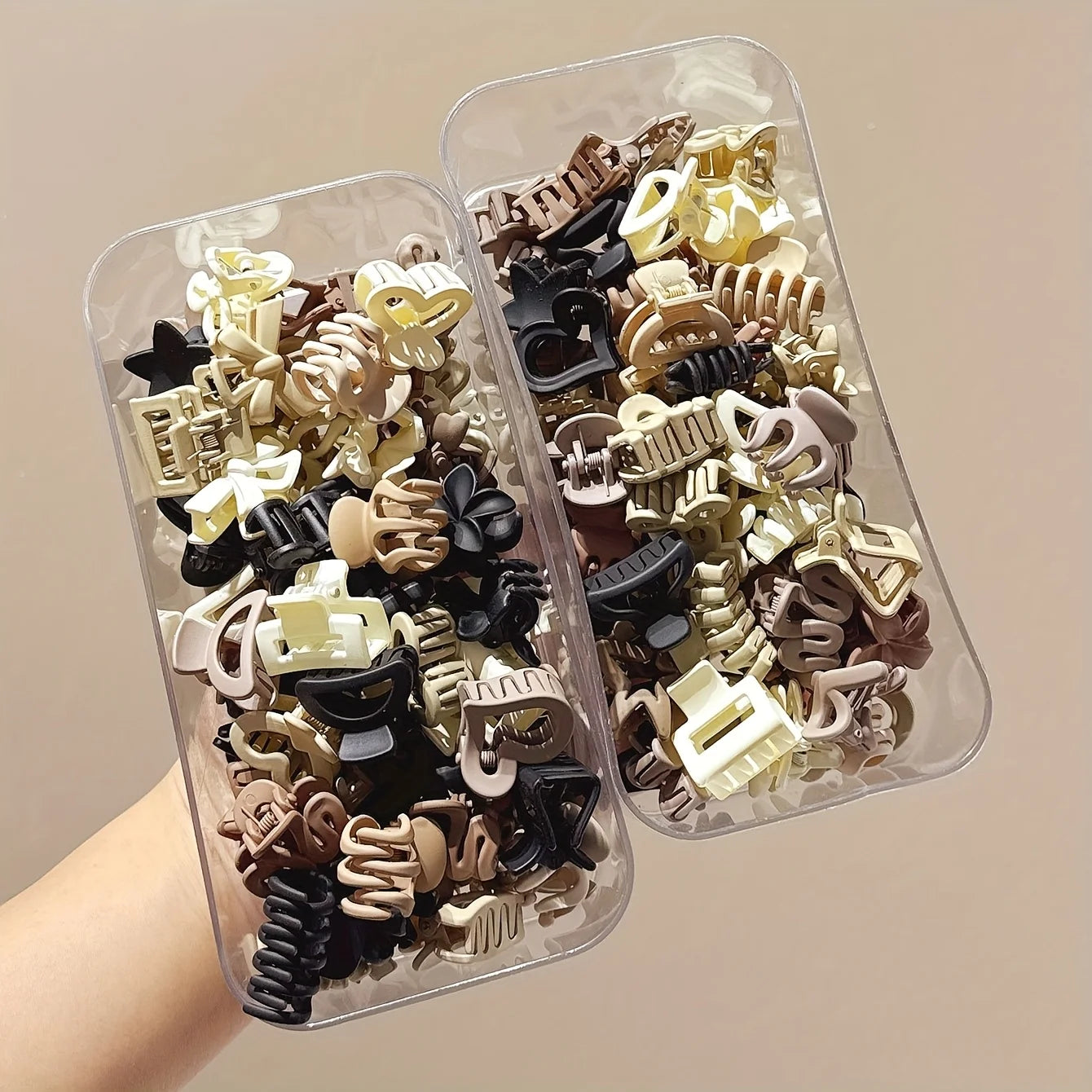 5/10/20/30pcs Beige Mixed Pack Small Clips, Cute Girl Accessories - Perfect for Daily Use, Special Occasions, or Travel Gifts - Buy online at  Vibe In Cart.