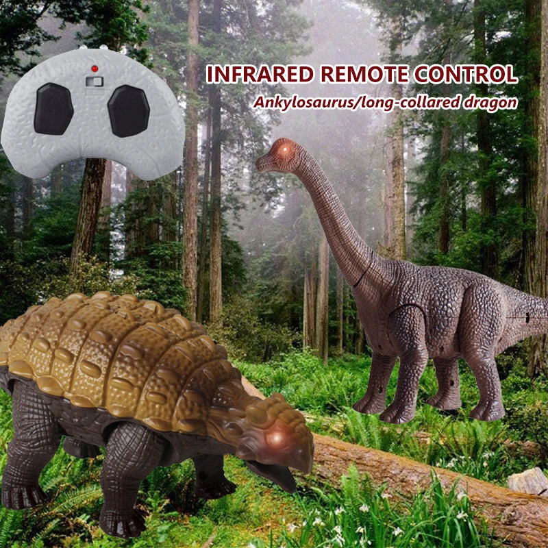 Remote Control Walking Dinosaur Toy for Ages 6-12 Years