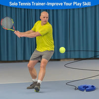 1set Improve Your Tennis Skills Anywhere With Rebound Balls And Elastic Rope Base - Perfect For Indoor And Outdoor Training - Buy online at  Vibe In Cart.