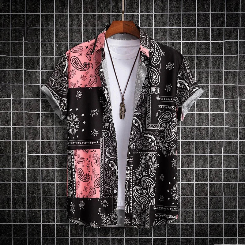 Summer 3D Graffiti Blossom Printed Shirts For Men Children Fashion Streetwear Long Sleeve T Shirt Unisex Hawaiian Shirts Blouses - Buy online at  Vibe In Cart.