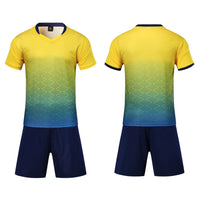 Customizable Unisex Soccer Jersey and Shorts Kit for Adults