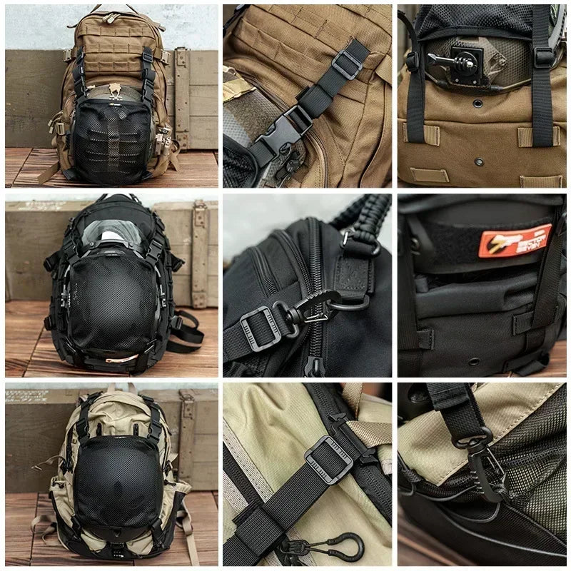 Tactical Helmet Bag Multi-Purpose Storage Carrying Pouch Hunting Airsoft Helmets Bag Tactical Motorcycle Multi Attachment Pack - Buy online at  Vibe In Cart.