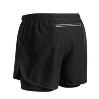 Summer men's reflective running shorts Fitness quick drying double-layer shorts Men's exercise training bodybuilding shorts - Buy online at  Vibe In Cart.
