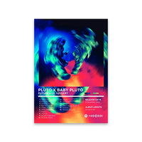 Unframed Retro Rapper Album Cover Canvas Wall Art Print