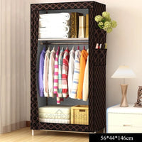 Minimalist Foldable Wardrobe Plastic Storage Cabinet Room Furniture Cheap Bedrooms Wardrobes Closet Armable Home Storage Rack - Buy online at  Vibe In Cart.