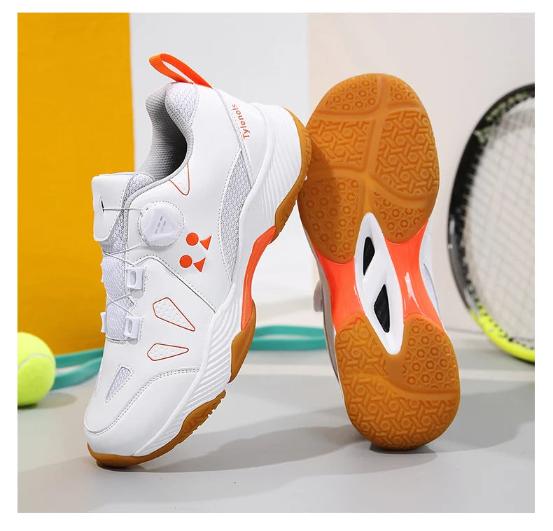 Unisex Breathable Tennis Shoes Quick Lacing Sizes 35-46