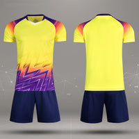Men's and Boys' Polyester Short Sleeve Soccer Training Set