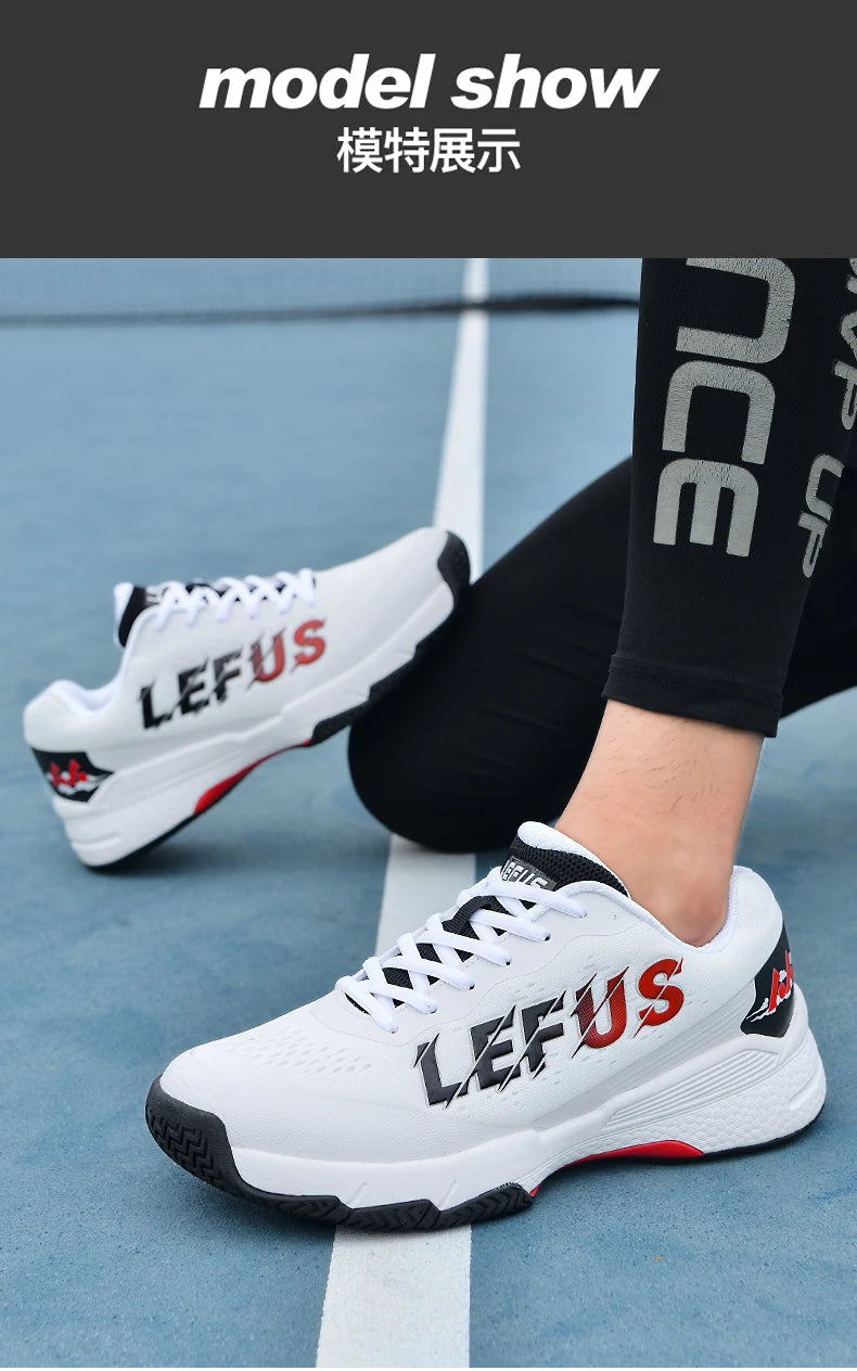 Professional Tennis Sneakers for Men Breathable Tennis Footwear Women Tennis Training Shoes Wear-Resisting Outdoor Sneakers - Buy online at  Vibe In Cart.