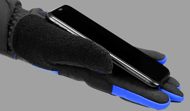 Winter Cycling Gloves For Men And Women Warm Fleece Waterproof Touchscreen