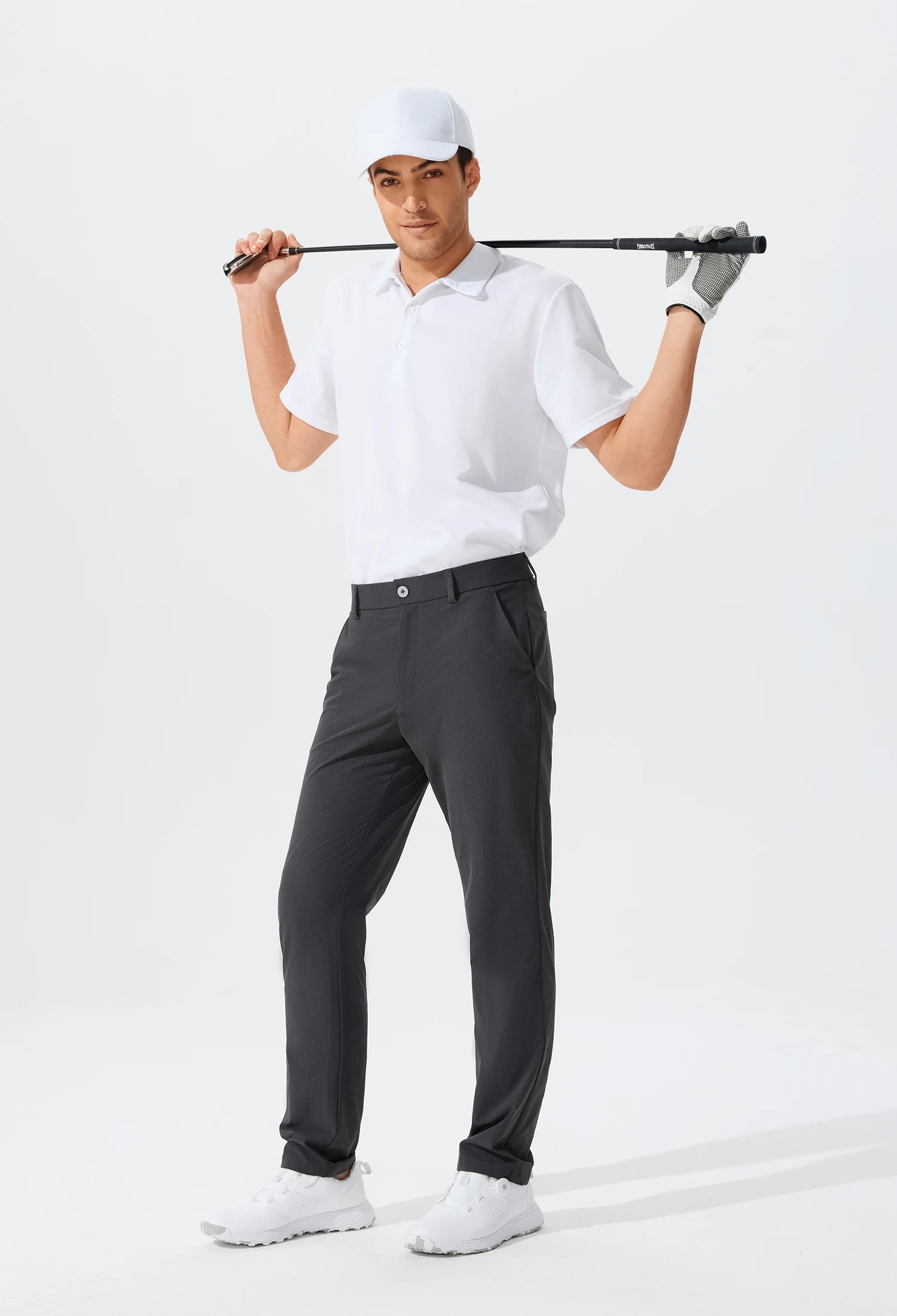 Men's Casual Golf Pants, Stretch Slim Straight Lightweight Quality Business Pants Golf Sports Trousers 30-34 Inseam Length - Buy online at  Vibe In Cart.