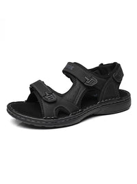 First-Layer Cowhide Men's Sports Sandals, Open-Toe Outdoor Non-Slip Sandals, Casual Men's Shoes, Outdoor Fashion Beach Shoes, Li - Buy online at  Vibe In Cart.