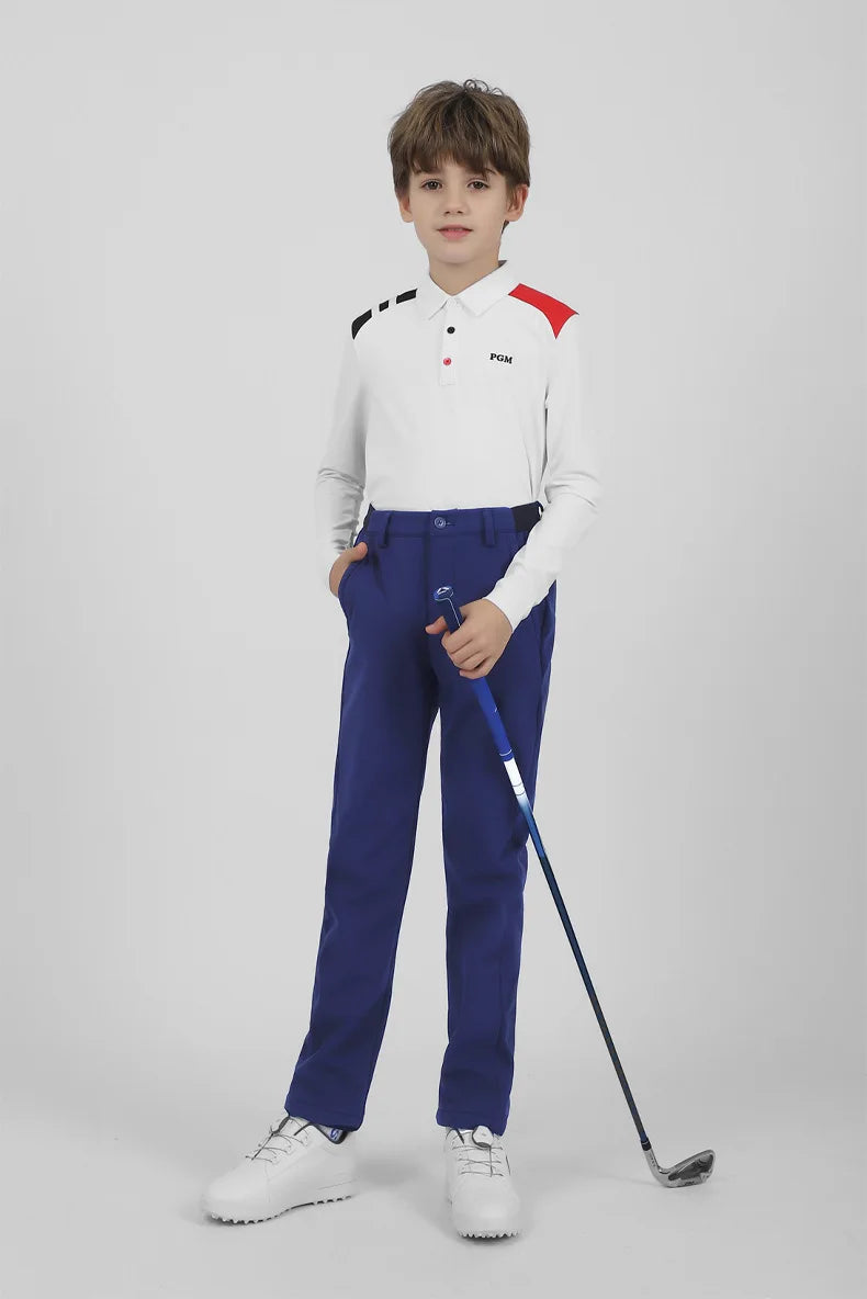 PGM Golf Pants Children's Clothing Boys Autumn Winter Warm Thick Fleece Golf Trousers Youth Kids Sports Sweatpant S-XL - Buy online at  Vibe In Cart.