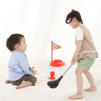 Educational Plastic Golf Clubs Set for Toddlers Ages 3-6