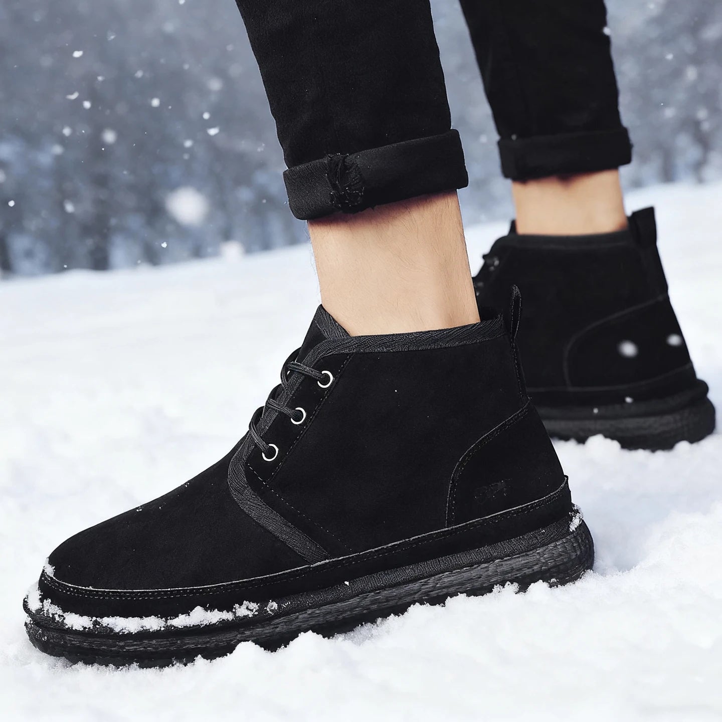 2025 winter snow boots, cotton shoes, high quality cow fleece - Buy online at  Vibe In Cart.