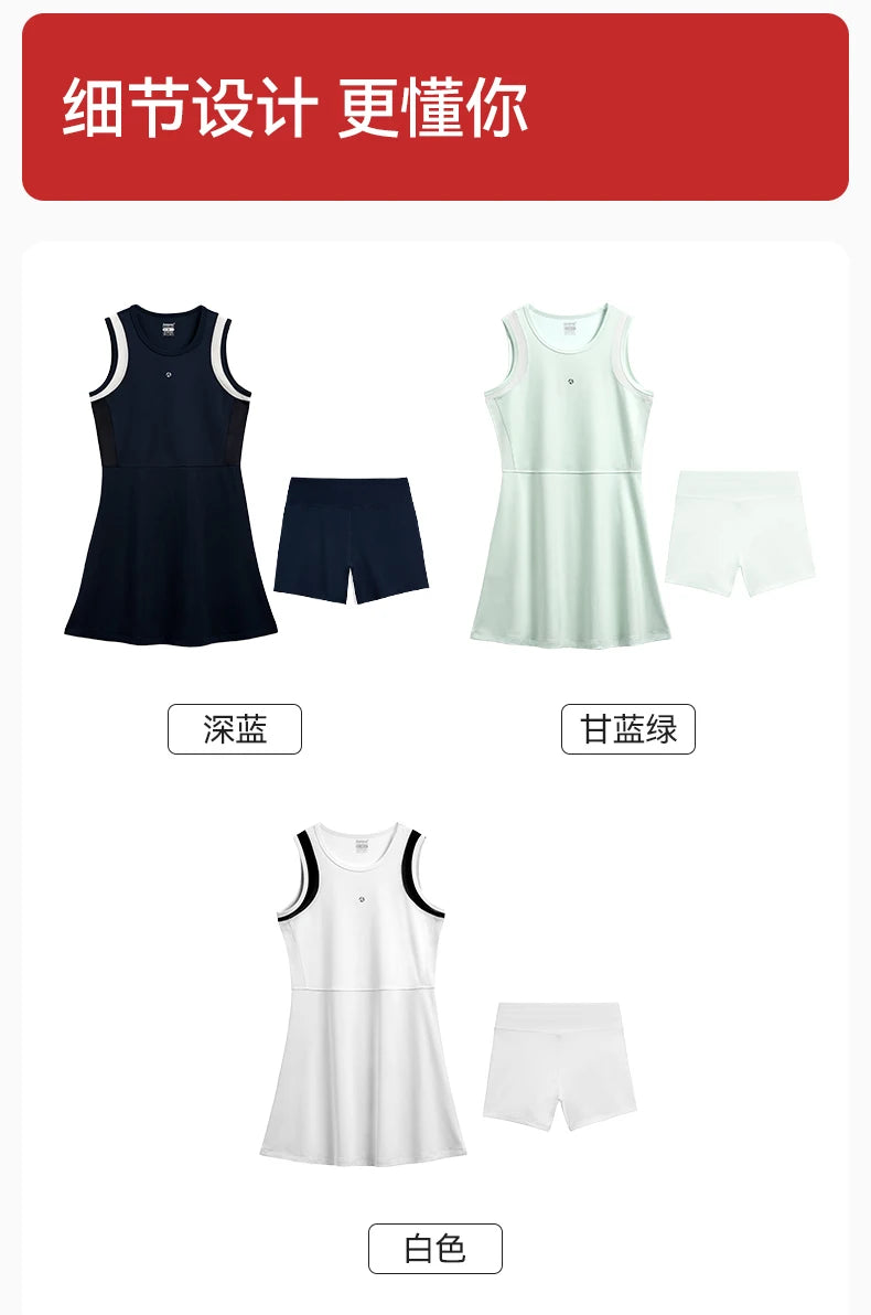 Mini Length Women's Breathable Quick-Drying Tennis Golf Dress