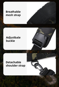 Men's Camping Chest Bag Tactical Sports Shoulder Outdoor Fanny Pack Hiking Climbing Cycling Fishing MOLLE System Sling Bags - Buy online at  Vibe In Cart.