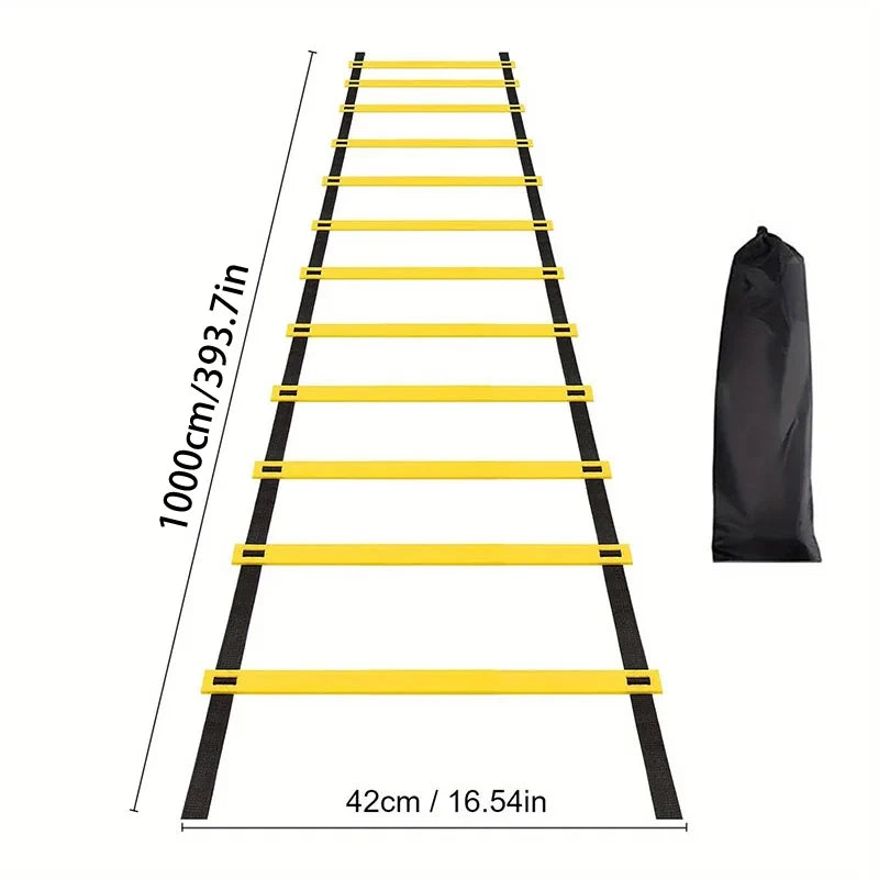 Agility Ladders Nylon Straps For Speed Training And Sports Flexibility Agility Football Training Energy Ladder Equipment - Buy online at  Vibe In Cart.