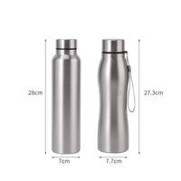 High Quality 1000ml Stainless Steel Sport Water Bottle Single-layer Rugged Water Cup Metal Flask Drinkware Camping Sports Gym - Buy online at  Vibe In Cart.