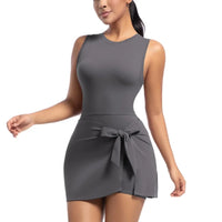 Women's Knee-Length Sports Dress for Tennis, Golf, and Yoga