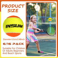 Beach Tennis Balls 50% Standard Pressure Slower Ball Speed for Outdoor Training  Beach Balls - Buy online at  Vibe In Cart.