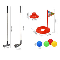Children's Plastic Toy Golf Set for Indoor and Outdoor Play