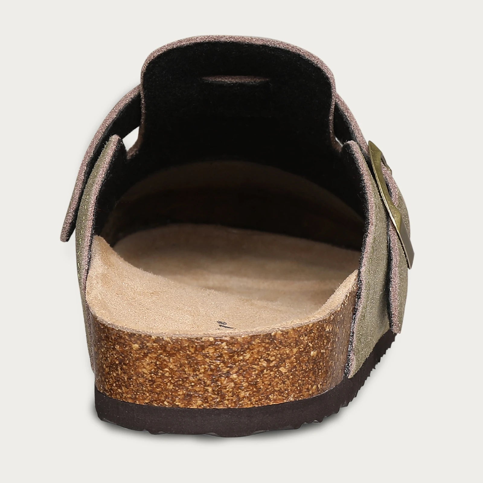 Women's Low Heel Mules Slippers with EVA Insole and Suede Lining