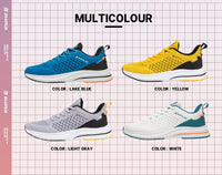 Baasploa Lightweight Running Shoes For Men Comfort Men's Designer Mesh Casual Sneakers Lace-Up Male Outdoor Sports Tennis Shoes - Buy online at  Vibe In Cart.