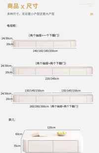 Modern TV Stand with Minimalist Mid Century Design