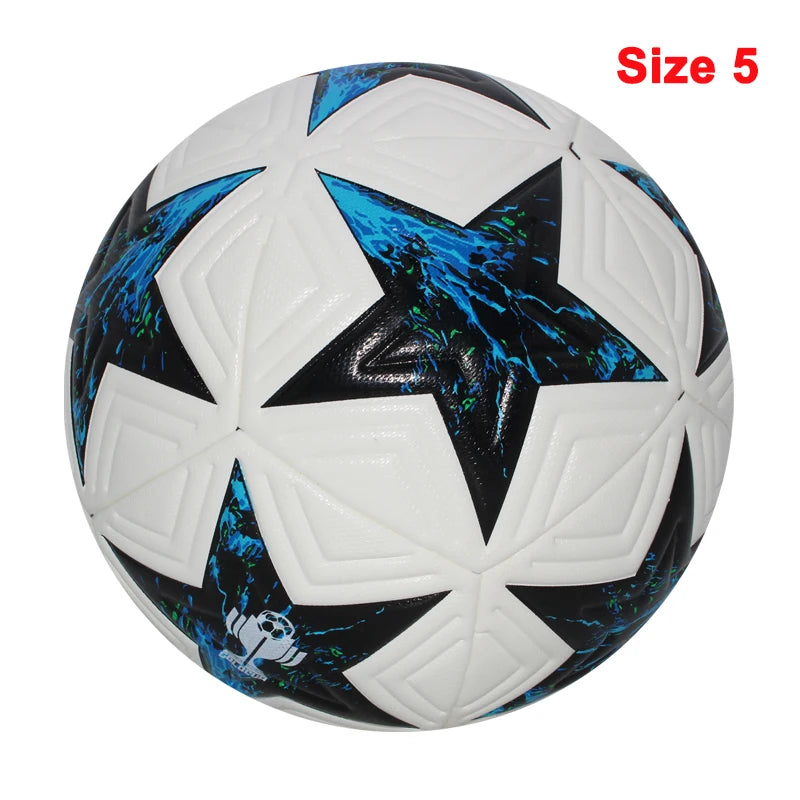 Soccer Balls, Size 5 and Size 4, PU Material, Seamless Design