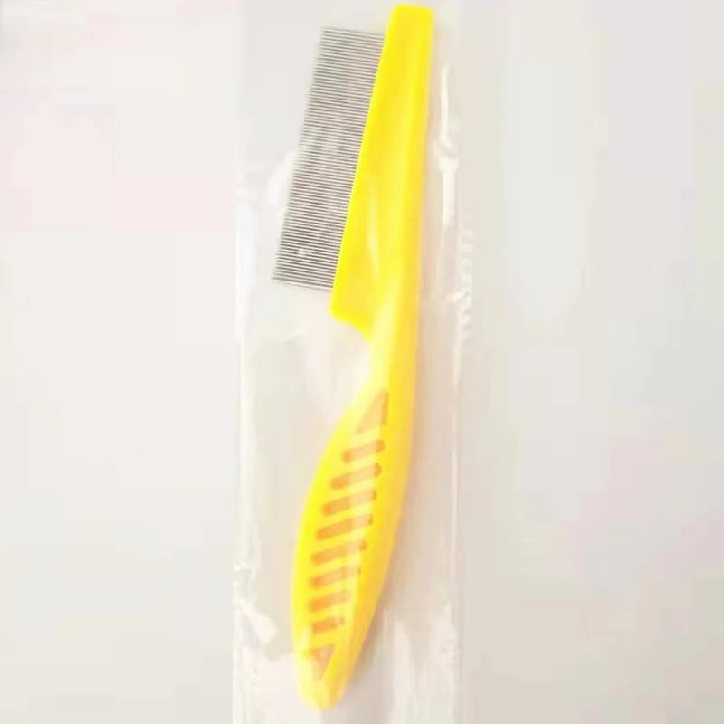 1/2pc Pet Hair Shedding Comb Stainless Steel Flea Comb for Cat Dog Pet Comfort Flea Hair Grooming Comb Dog Brush Grooming Tools - Buy online at  Vibe In Cart.