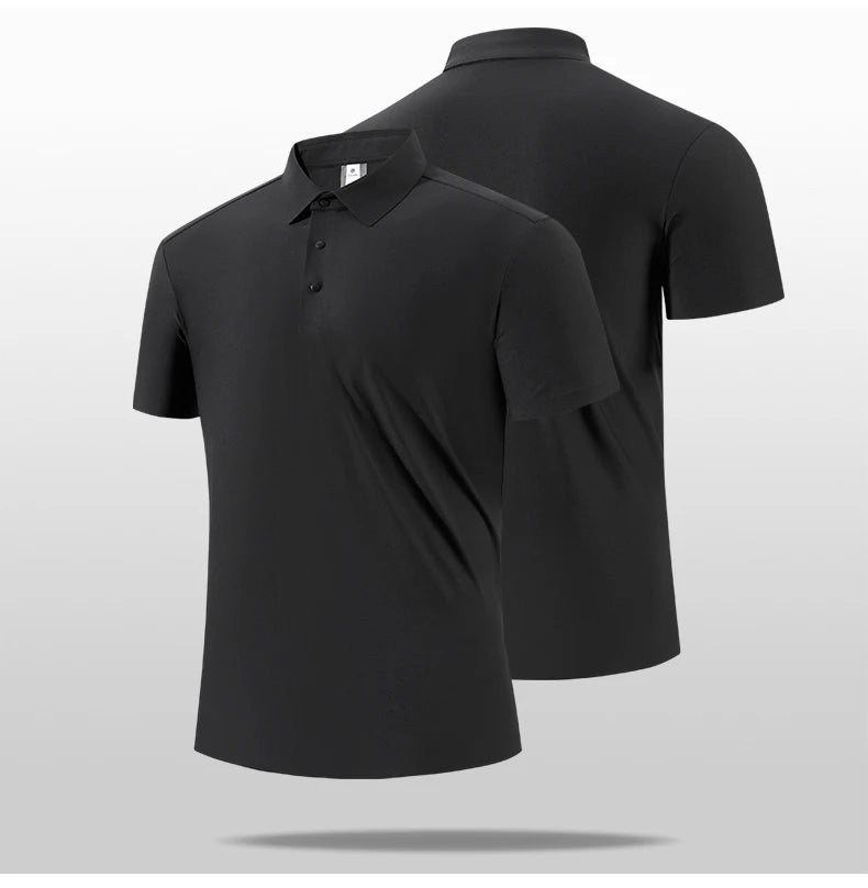 SBWL High quality gym new light fast dry elastic high quality outdoor sports golf running sports POLO shirt fashion casual shirt - Buy online at  Vibe In Cart.