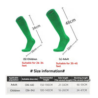 Loogdeel Football Soccer Socks Breathable Sports Rugby Stockings Over Knee High Volleyball Baseball Kids Adults Long Socks - Buy online at  Vibe In Cart.