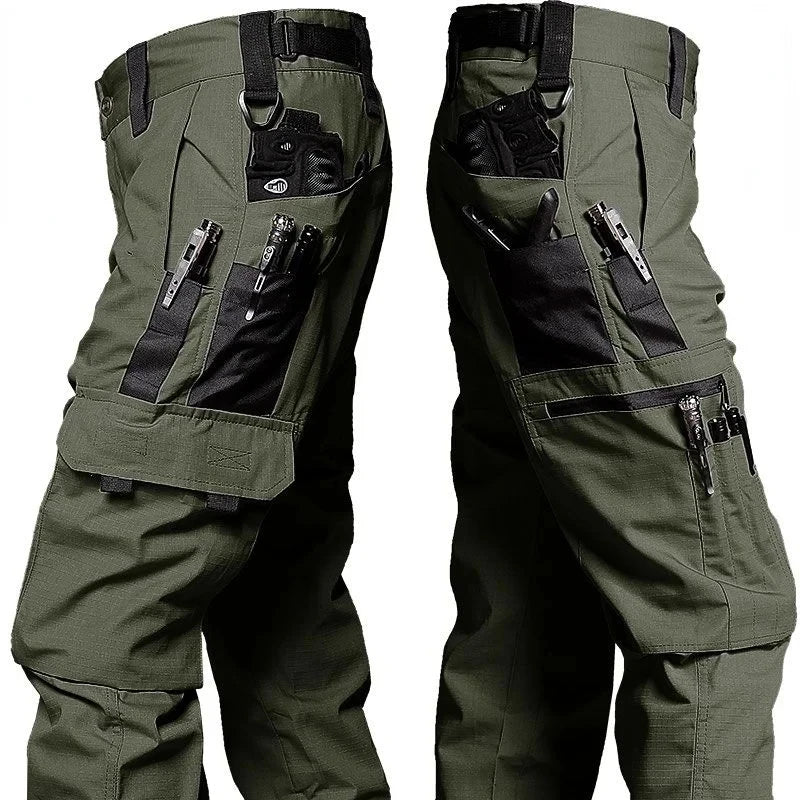 Wear Resistant Work Pant Man Multi-pocket Straight Cargo Trousers Outdoor Jogging Tactical Pants Spring Autumn Casual Trousers - Buy online at  Vibe In Cart.