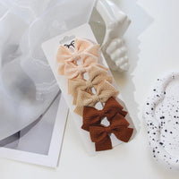 6/10Pcs/Set 2025 Fashion New Cute Ribbon Bowknot Hair Clips for Kids Handmade Baby Girls Hair Accessories - Buy online at  Vibe In Cart.