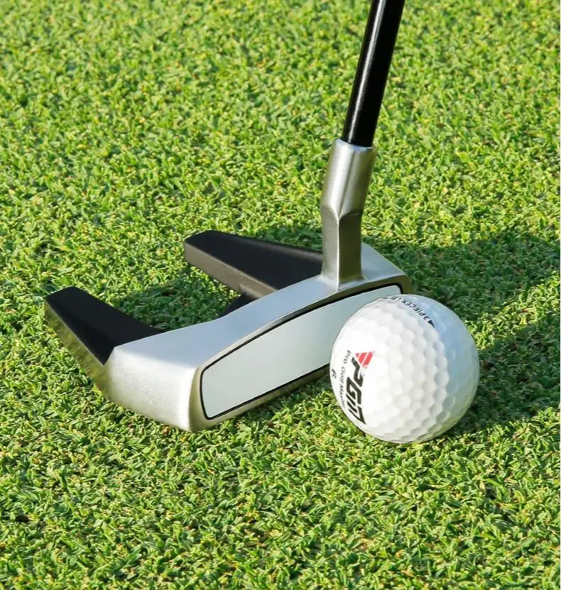 Right Handed Standing Golf Putter with Low Center of Gravity and Stainless Steel Shaft