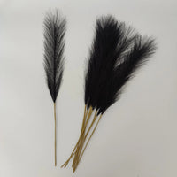 55CM 5PCS Fluffy Pampas Grass Boho Decor Flower Fake Plant Reed Simulated Wedding Party Home Decoration Artificial Flowers - Buy online at  Vibe In Cart.