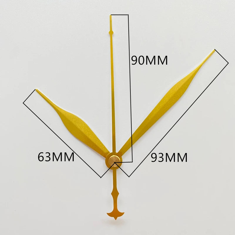 Silent Quartz Battery Operated Clock Movement with Hands