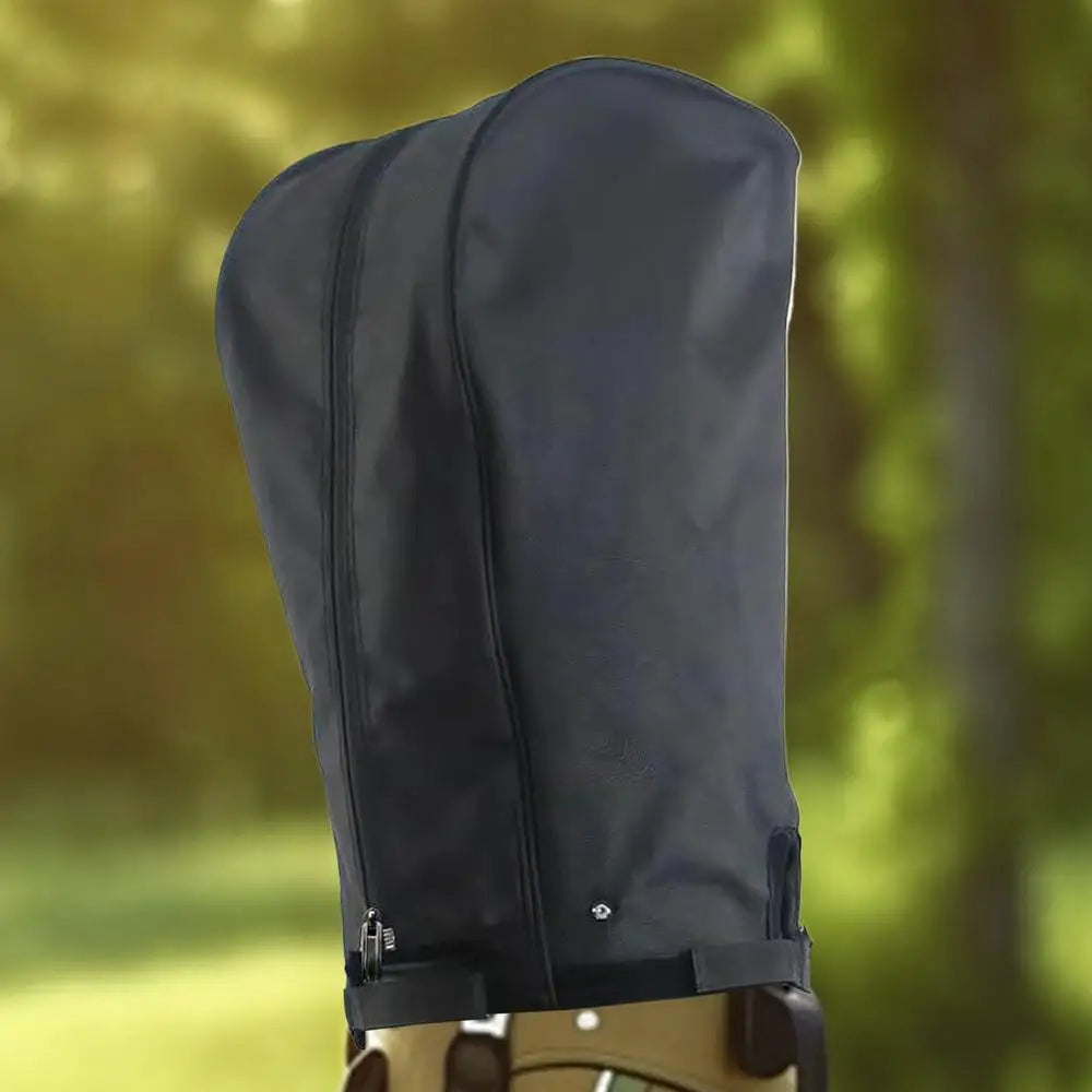 Portable Waterproof Nylon Golf Bag Rain Cover with Zipper and Buckle