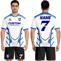 Personalized Sublimation Custom Plus Big Size Soccer Uniforms Football Jerseys Teams Stitched Mens Sets With Embroidered Logo - Buy online at  Vibe In Cart.