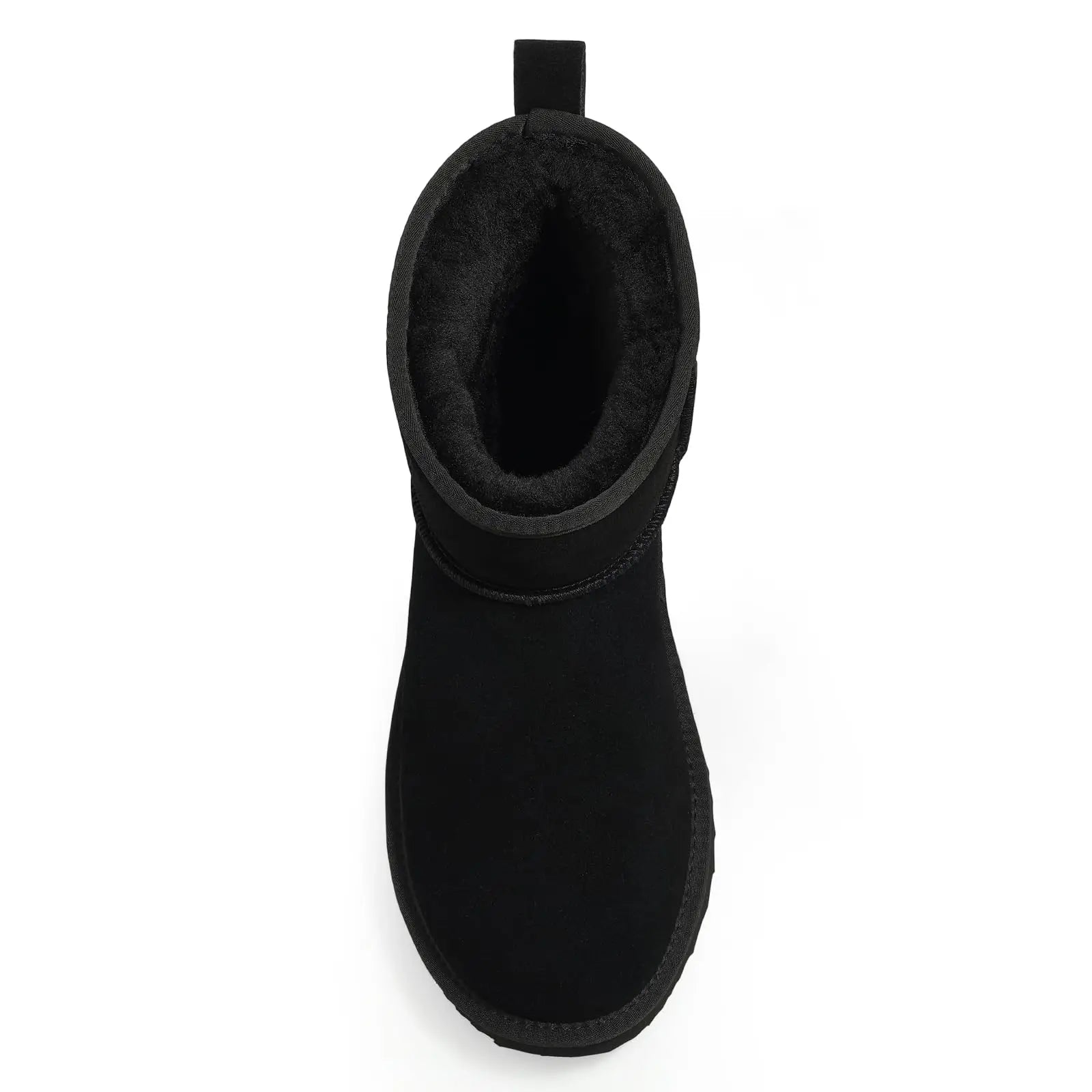 Litfun Winter Fur Snow Boots For Women Classic Thick Sole Outdoor Fuzzy Suede Mini Boots Women Genuine Wool Boots Fluffy Boots - Buy online at  Vibe In Cart.