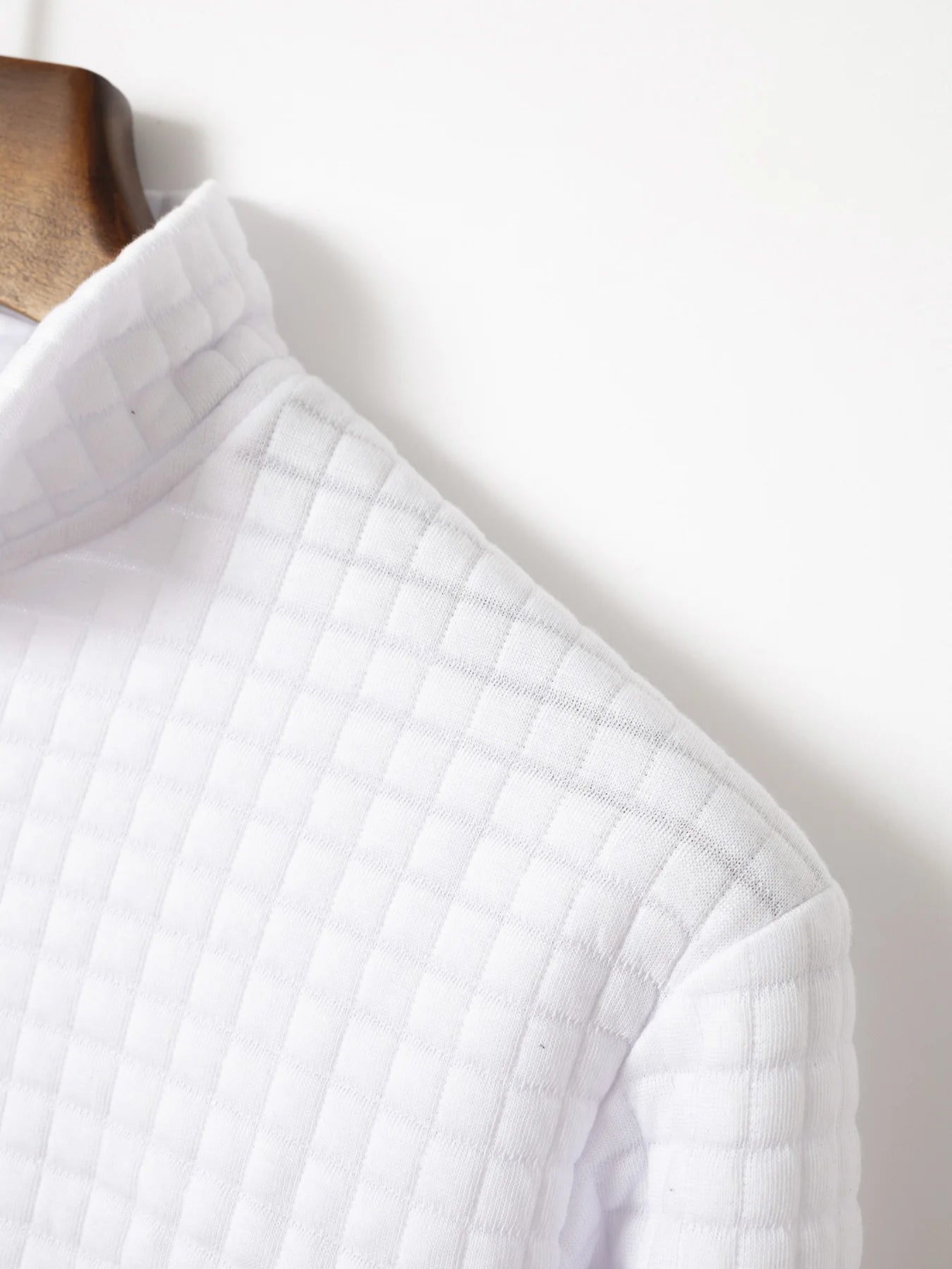 Spring autumn men's golf POLO shirt stand collar checkerboard arm zipper pocket fashion sports long-sleeved polo shirt top - Buy online at  Vibe In Cart.