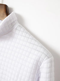 Spring autumn men's golf POLO shirt stand collar checkerboard arm zipper pocket fashion sports long-sleeved polo shirt top - Buy online at  Vibe In Cart.