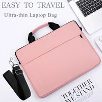 Shock Absorbing Polyester Laptop Bag for Women, 13.3 17 Inch