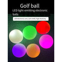 Glow Golf Balls for Night Sports,Luminous Golf LED Ball Glowing in The Dark,Long Lasting Bright Luminous Balls - Buy online at  Vibe In Cart.