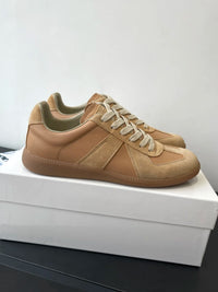 Men's White Lace-Up Casual Shoes With Rubber Sole And Leather Lining