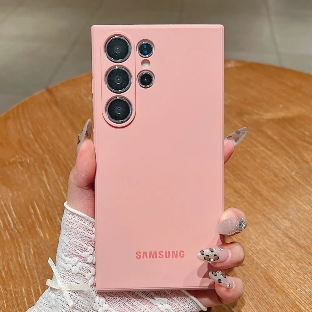 Liquid Silicone Shockproof Soft Protective Phone Case With Camera Protection