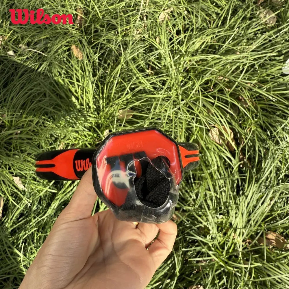 Wilson Professional Tennis Rackets Carbon Fibre Surface Diamond Shape with Eva Memory Flex Foam Core Padel Tennis Racquets - Buy online at  Vibe In Cart.