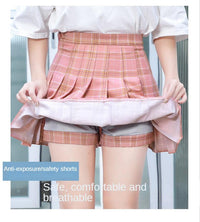 Pleated Skirt For Women 2023 Summer Grey Plaid  A-Line High Waist Mini Faldas Korean Style College Style Girl Black Short Skirts - Buy online at  Vibe In Cart.