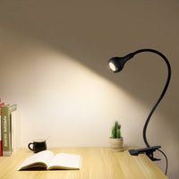 Flexible Table Lamp USB Power Lamp Reading Book Light With Holder Clip Study Reading Lamps Bedside Table Bedroom Decor Nightlamp - Buy online at  Vibe In Cart.