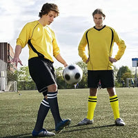 Compression Socks Football Socks Non-slip Long Tube Knee High Stockings Sock Striped Soccer Socks Running Sports Socks YS001-238 - Buy online at  Vibe In Cart.